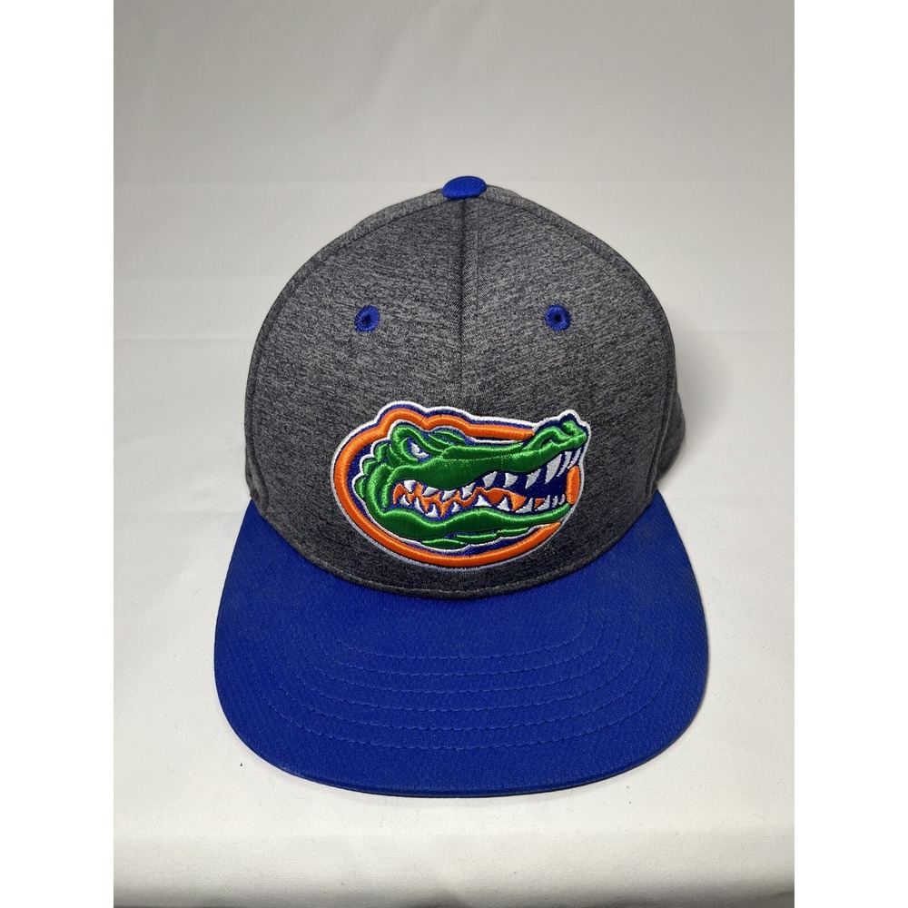 Florida Gators Snapback‎ Hat Cap Top of the World One-Fit Stretch Gray Football